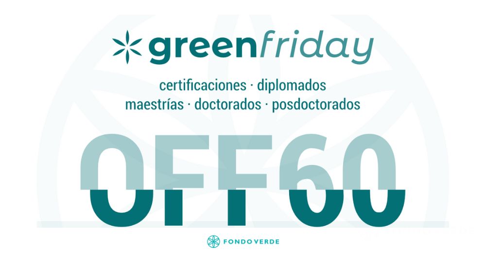 Banner del GreenFriday 2024 de Fondo Verde